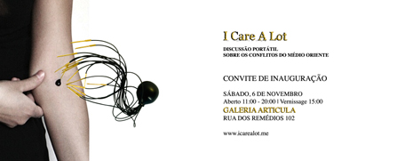 I care a lot - Convite Inauguração