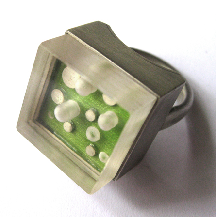 1972 Anel    prata 925 150; esmalte de fogo 150; acrylic